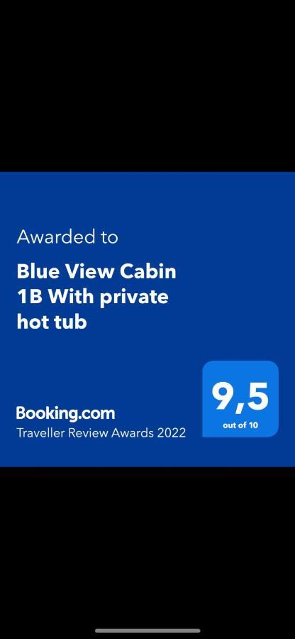 Blue View Cabin 1B With Private Hot Tub Reykholt  Eksteriør billede