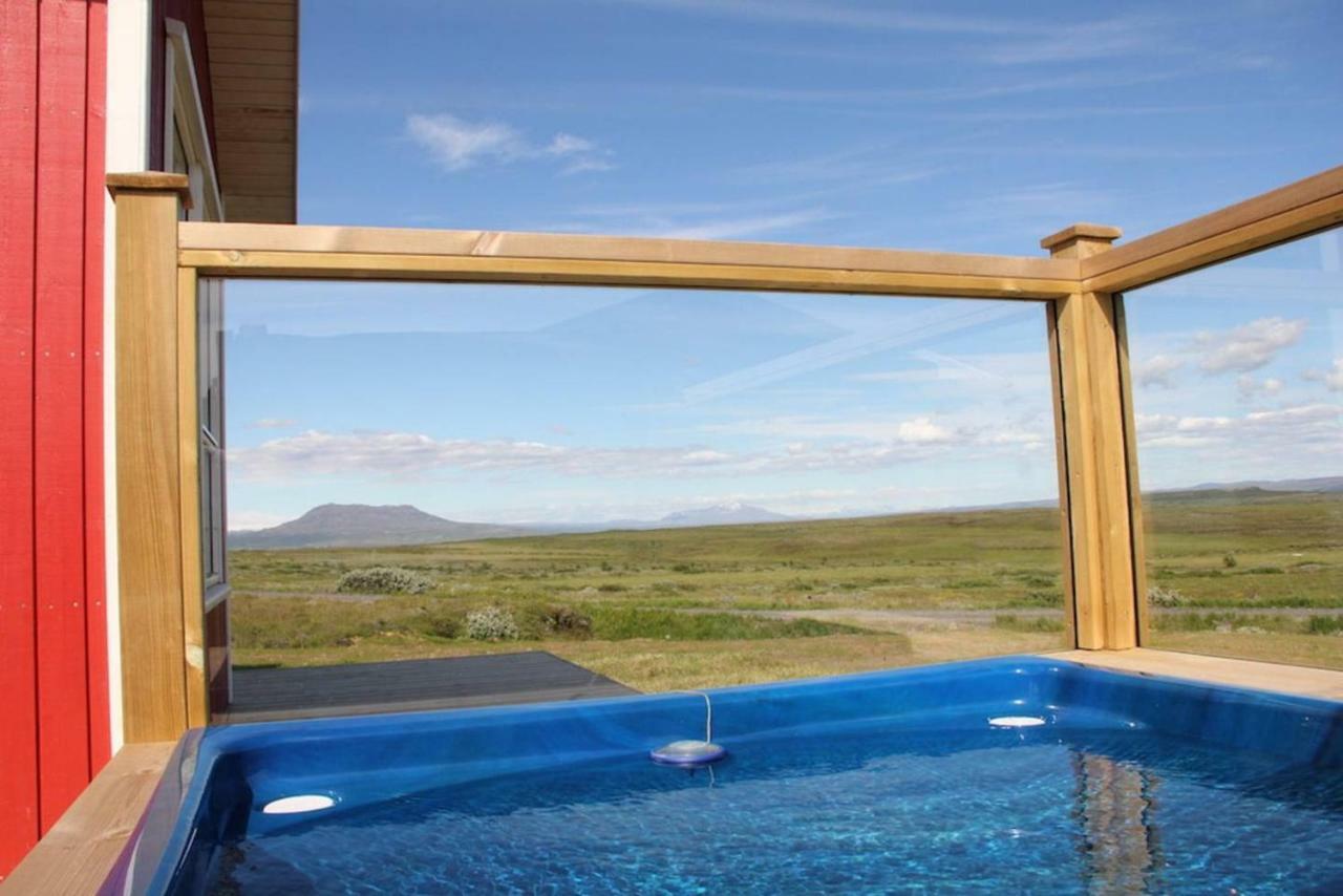 Blue View Cabin 1B With Private Hot Tub Reykholt  Eksteriør billede